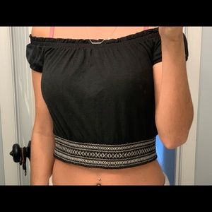 off the shoulder top